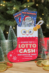 Lottery Ticket Christmas Stocking