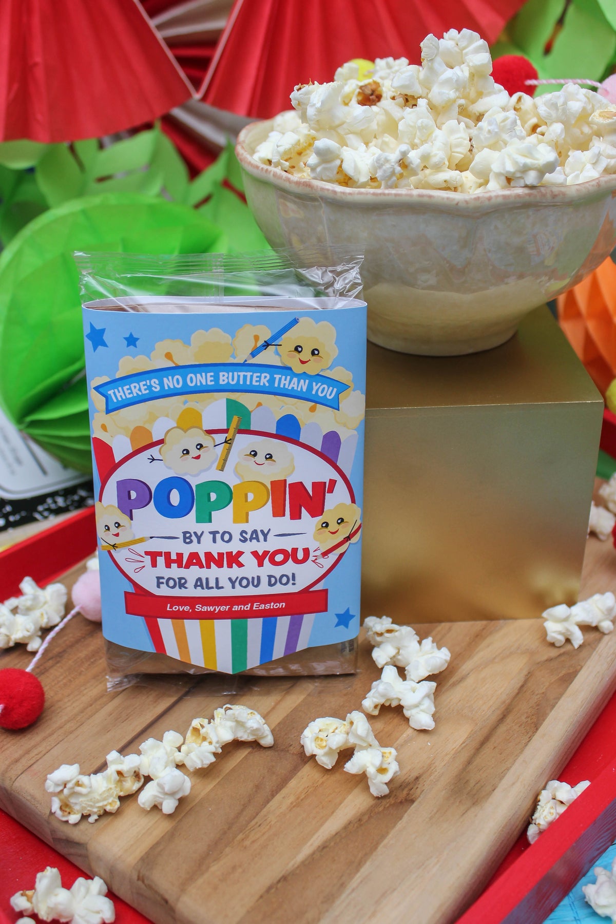 Popcorn Teacher Appreciation Printable