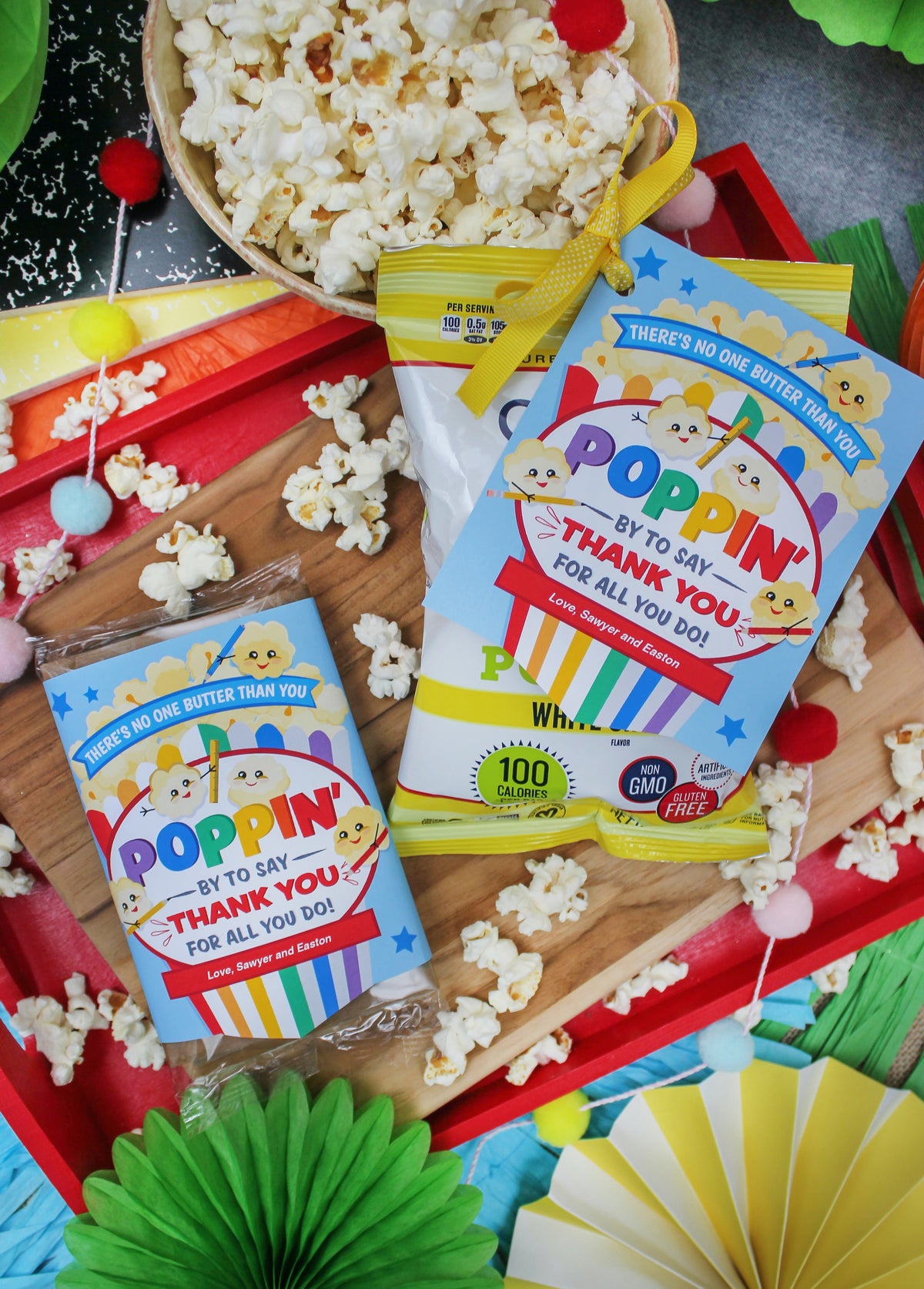 Popcorn Teacher Appreciation Printable