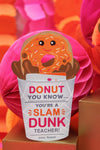 “Slam Dunk” Coffee and Donut Gift Card Holder