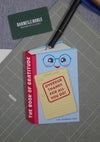“Overdue Thanks” Book Gift Card Holder