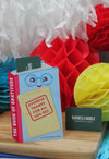 “Overdue Thanks” Book Gift Card Holder