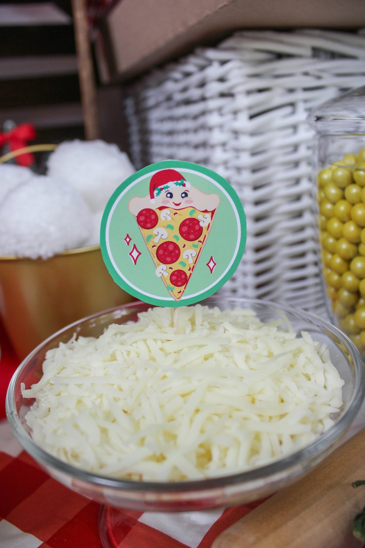 Christmas Pizza Party Decor Pack
