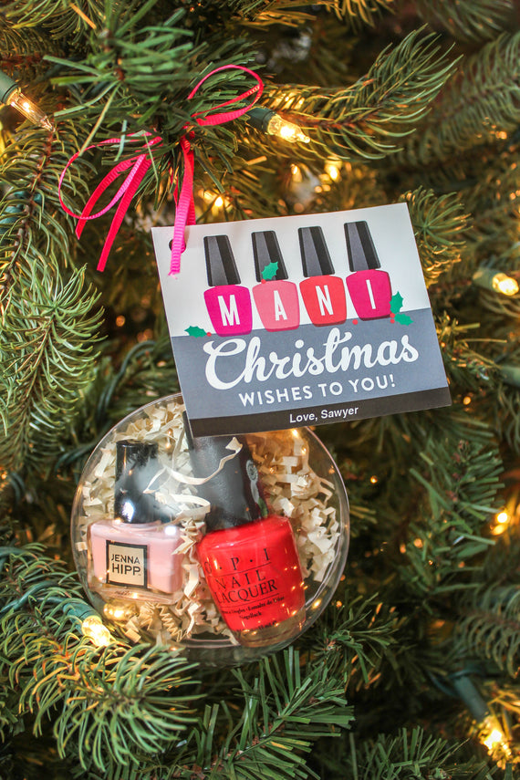 “Mani Christmas Wishes to You” Nail Polish Christmas Gift