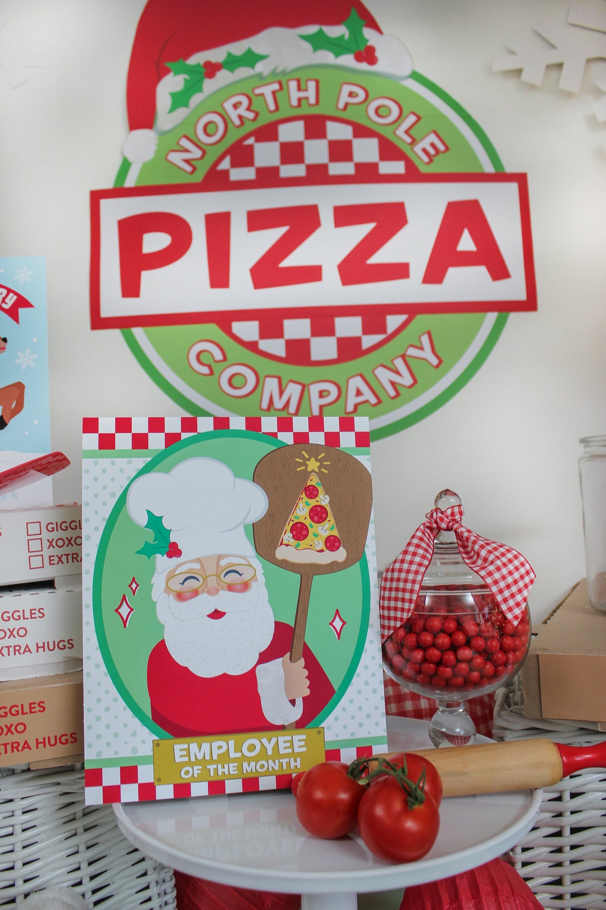 Christmas Pizza Party Decor Pack