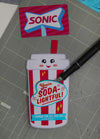 Soda Thank You Gift Card Holder