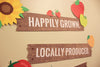 Farmers Market Party Decor Sign