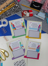 End of the Year Teacher Gift Card Book