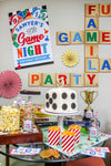 Game Night Birthday Party Sign