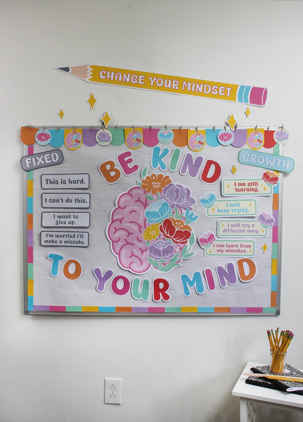 Growth Mindset Bulletin Board
