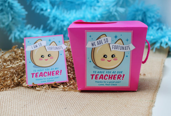 Fortune Cookie Teacher Gift