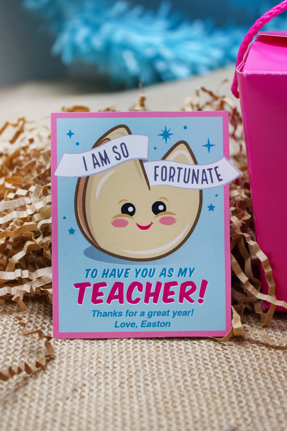 Fortune Cookie Teacher Gift