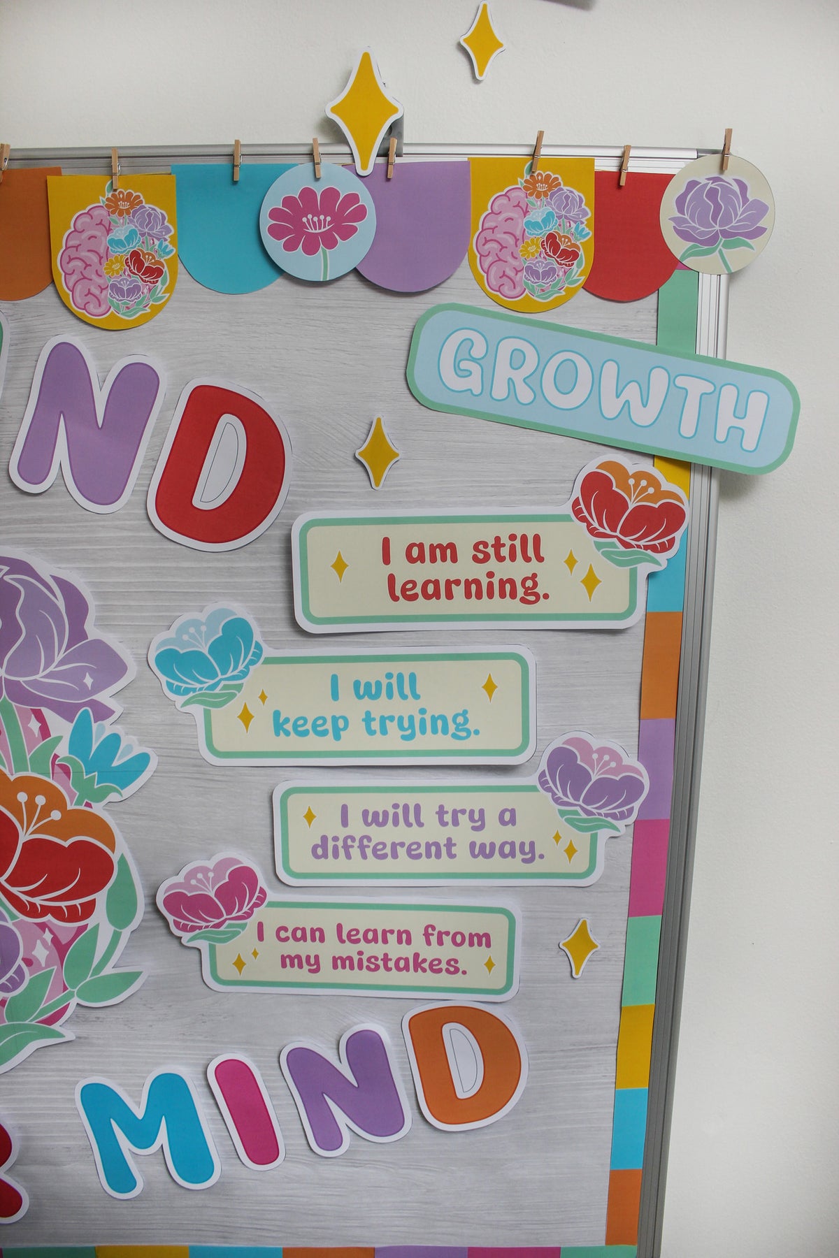 Growth Mindset Bulletin Board