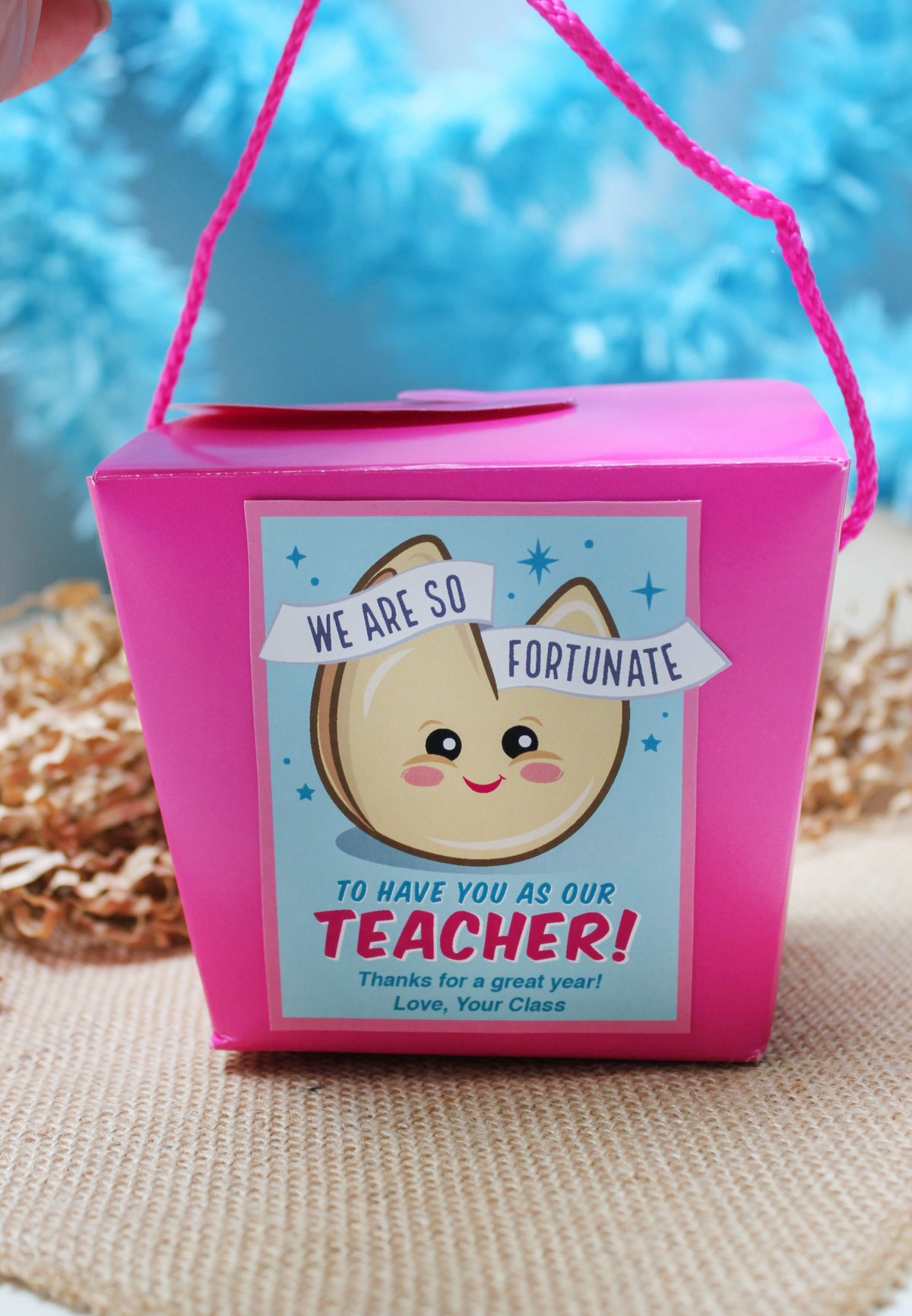 Fortune Cookie Teacher Gift