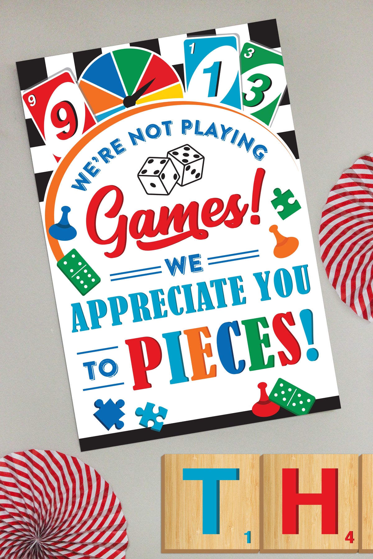 Game Theme Teacher Appreciation Week Decor Pack