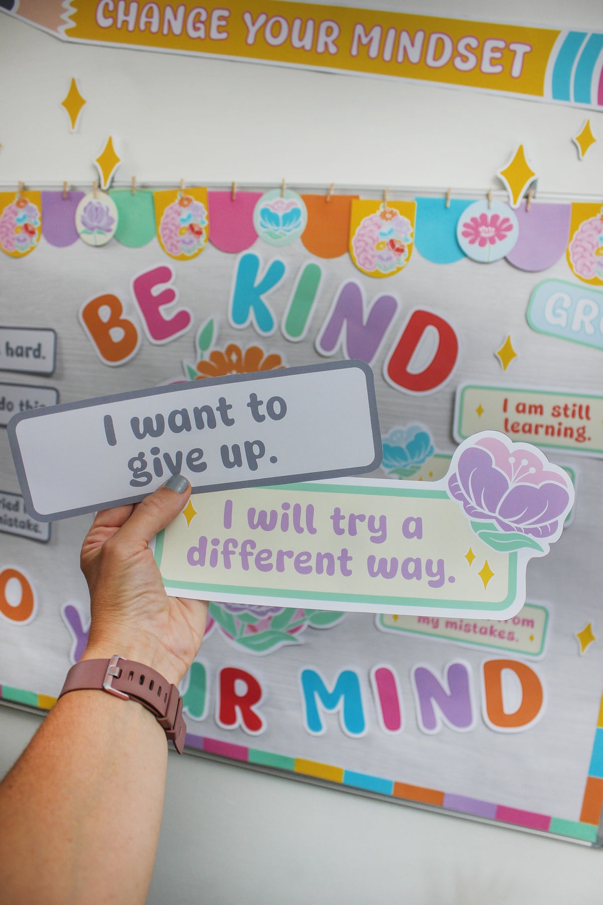 Growth Mindset Bulletin Board