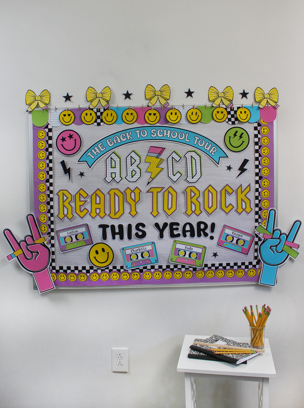 "Ready to Rock This Year" Bulletin Board
