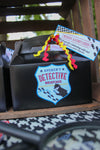 Detective Party Badges and Briefcases