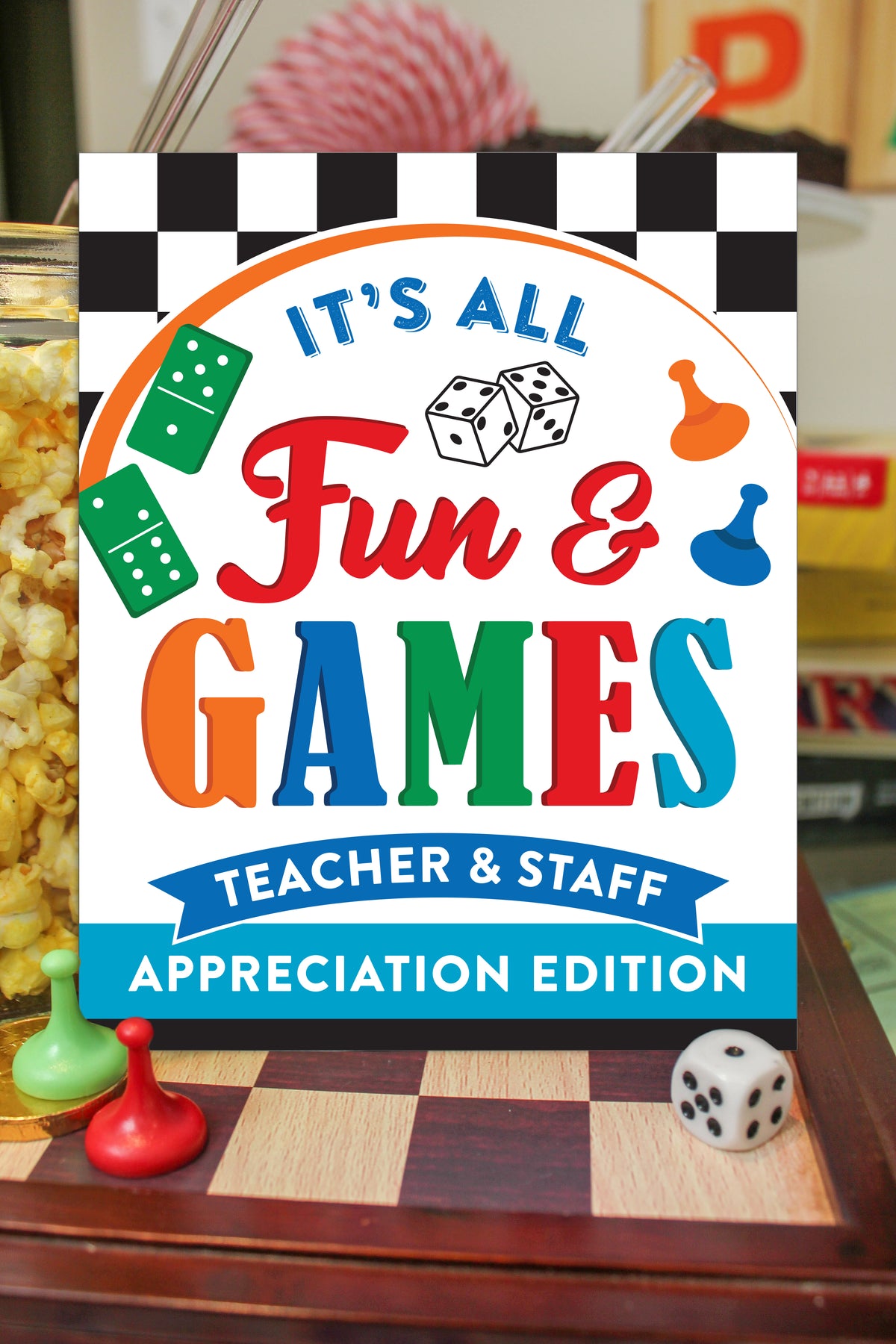 Game Theme Teacher Appreciation Week Decor Pack