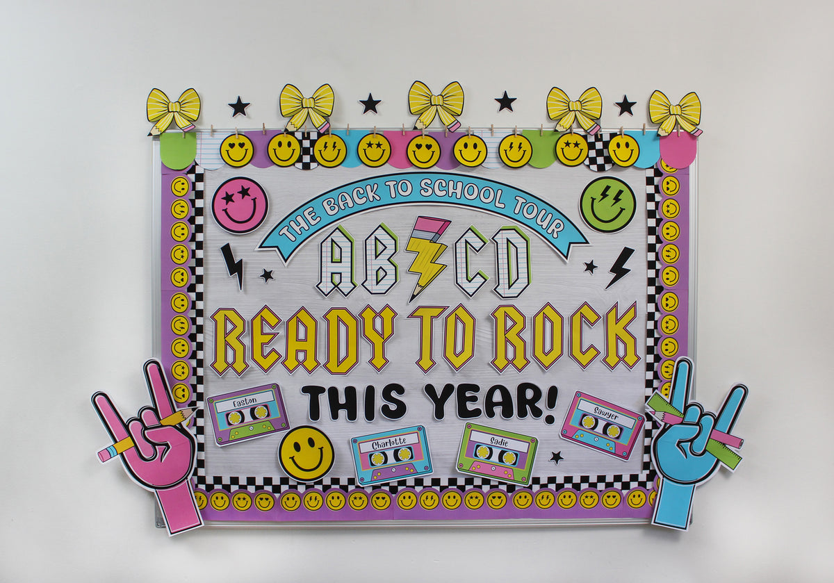 "Ready to Rock This Year" Bulletin Board