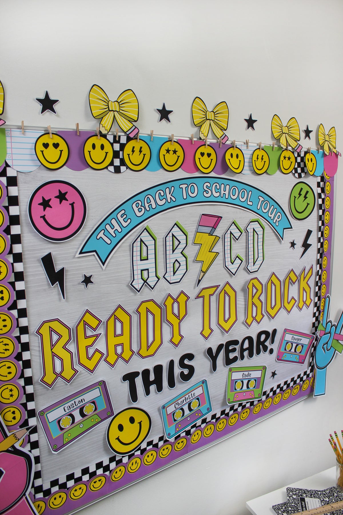 "Ready to Rock This Year" Bulletin Board