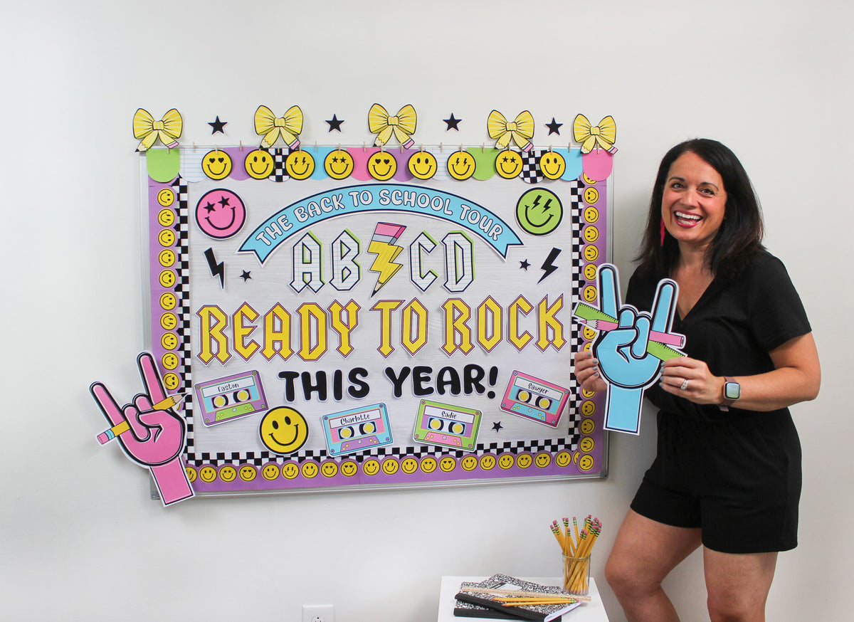 "Ready to Rock This Year" Bulletin Board