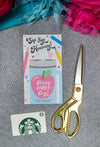 Back to School Tumbler Gift Card Holder