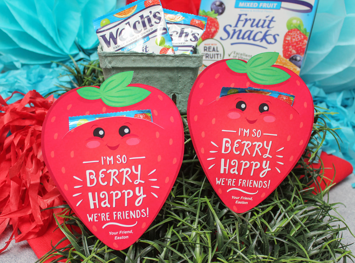 Fruit Snack Kids Valentine