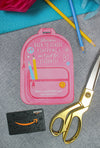 Back to School Backpack Gift Card Holder