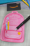 Back to School Backpack Gift Card Holder