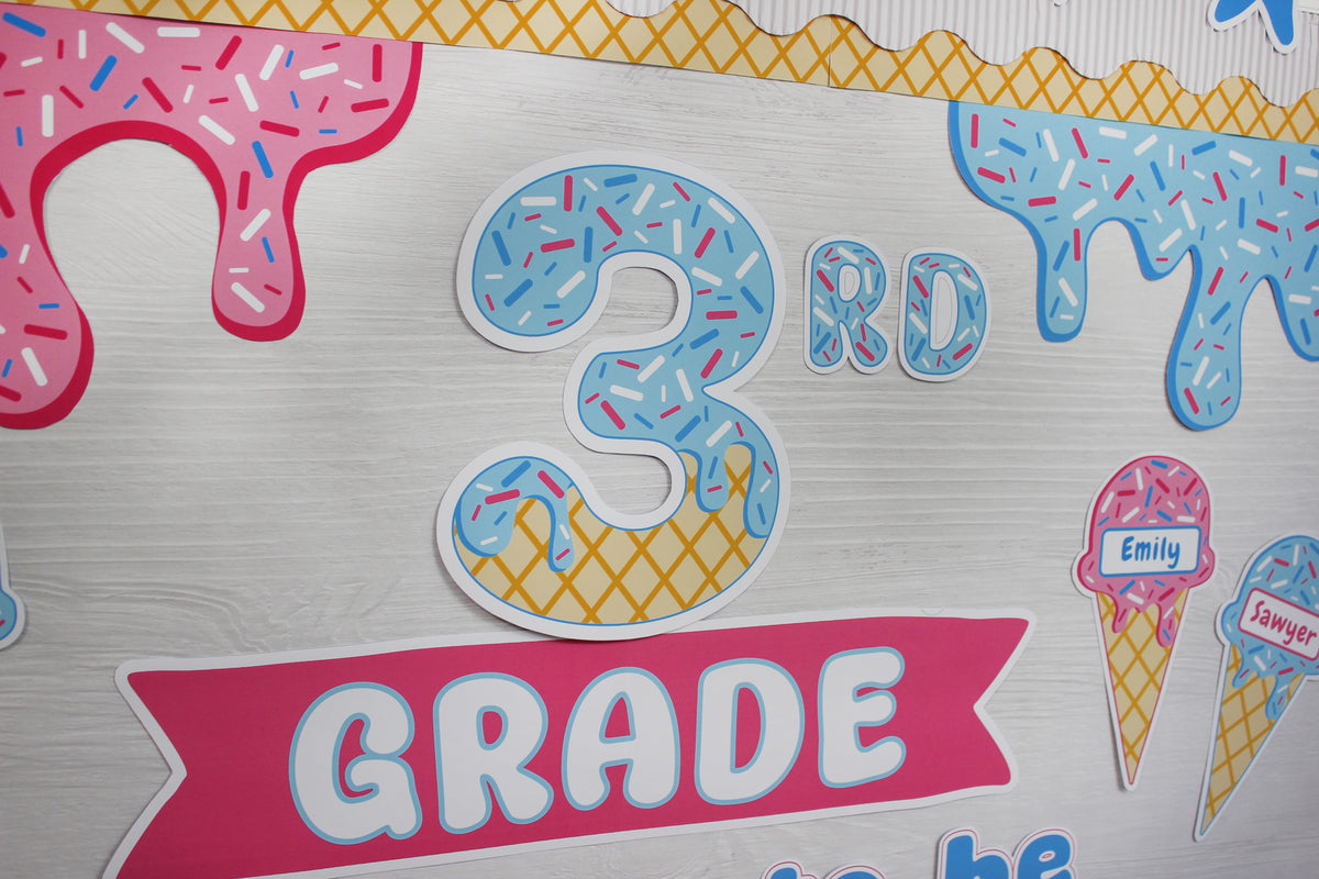 Ice Cream Bulletin Board