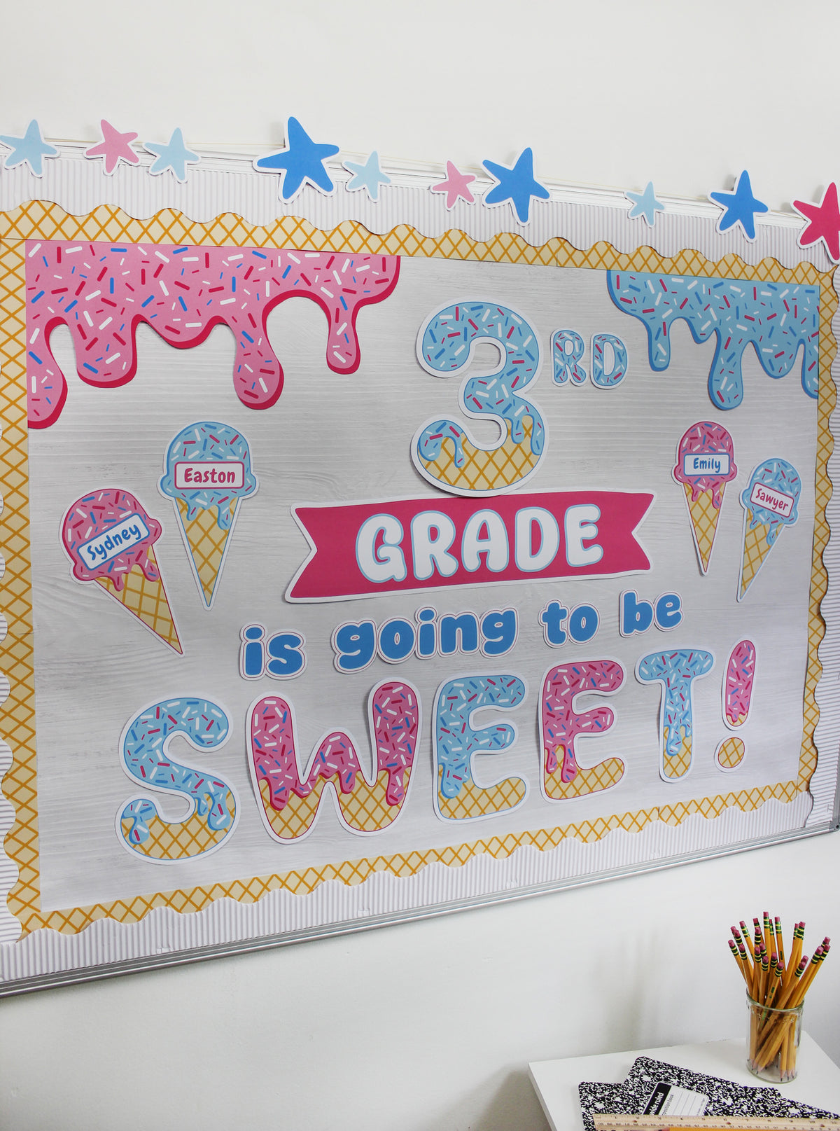 Ice Cream Bulletin Board