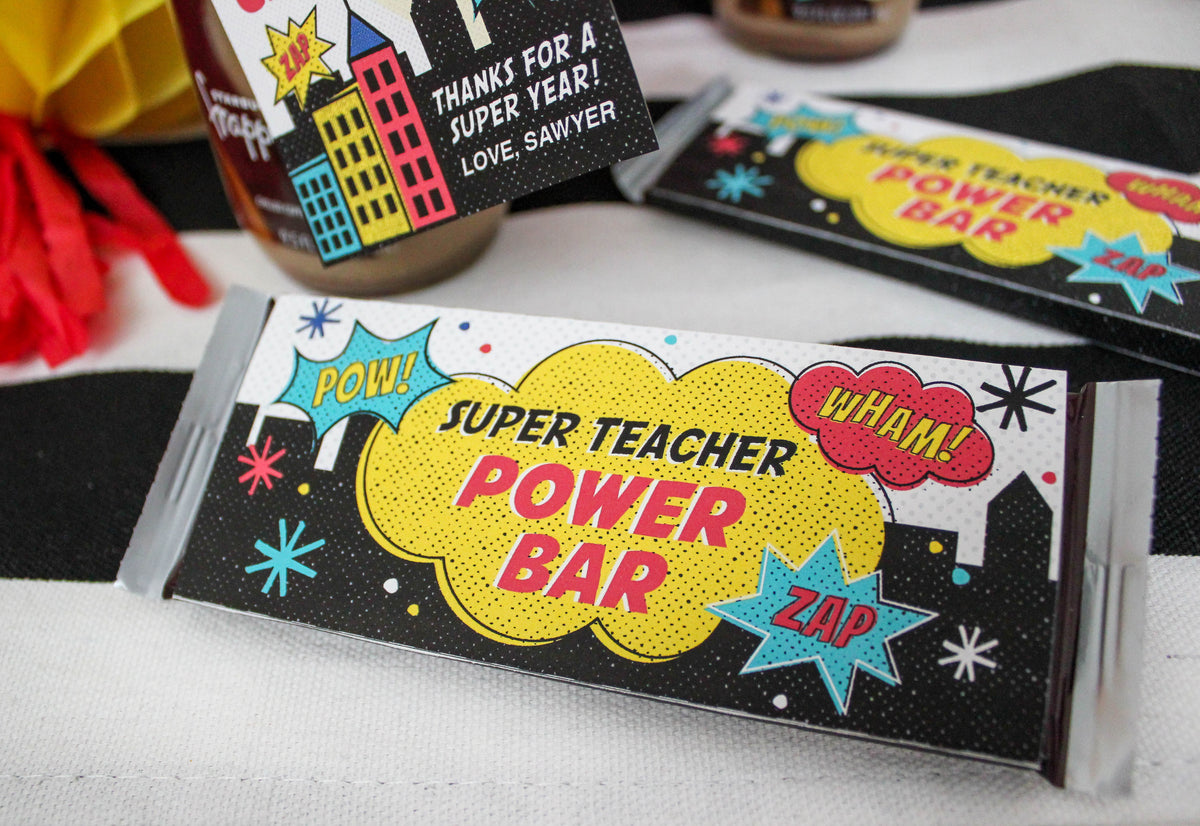 Superhero Teacher Gifts