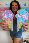 Ice Cream Bulletin Board