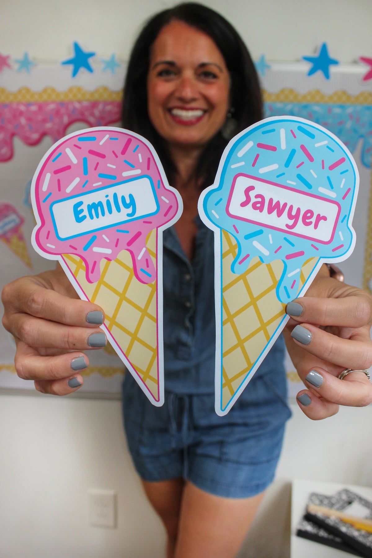 Ice Cream Bulletin Board