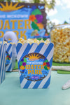 Water Park Party Table Decor