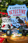 Detective Party Backdrop Sign