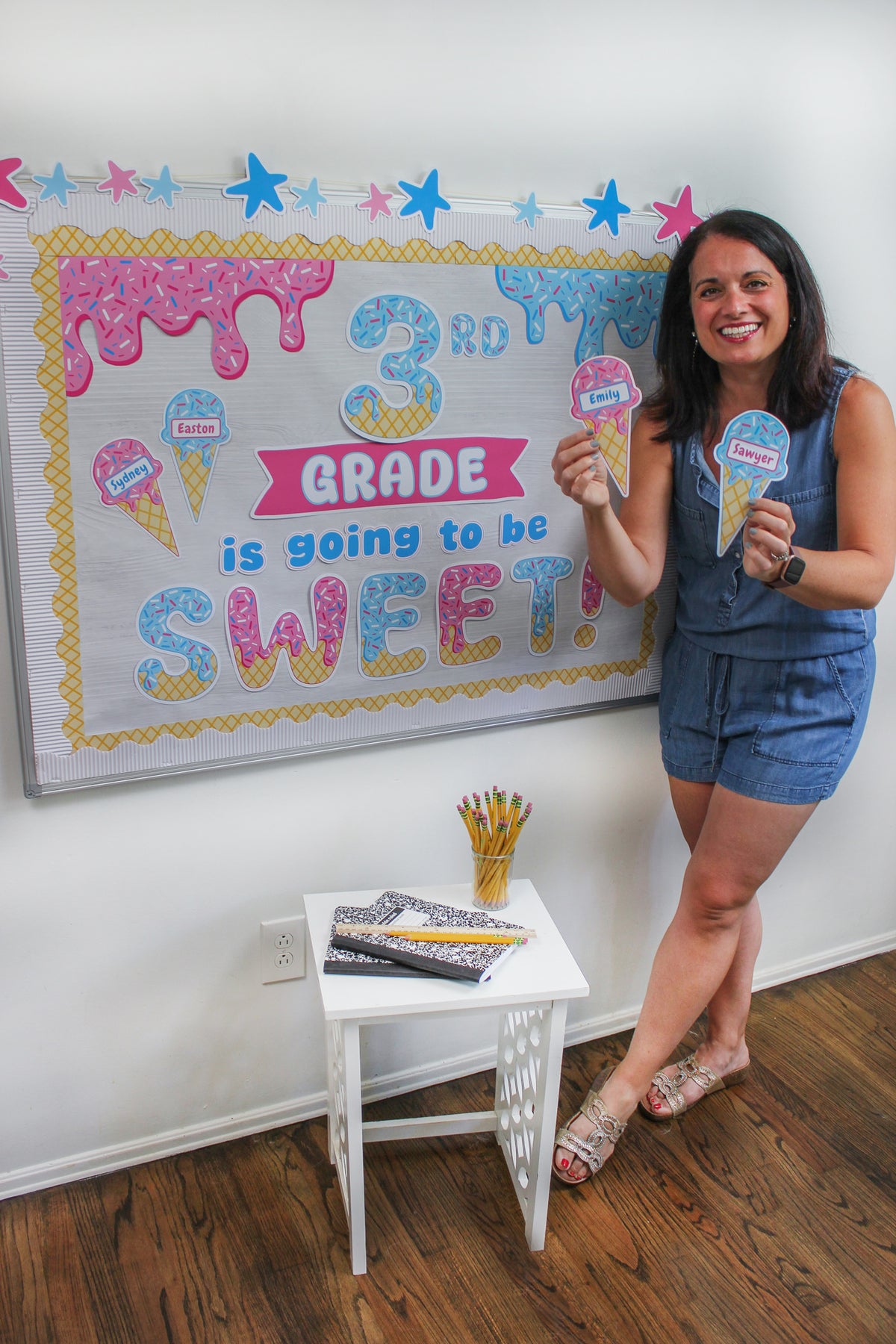 Ice Cream Bulletin Board