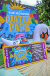 Water Park Party Invitation