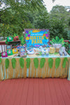 Water Park Party Backdrop Sign