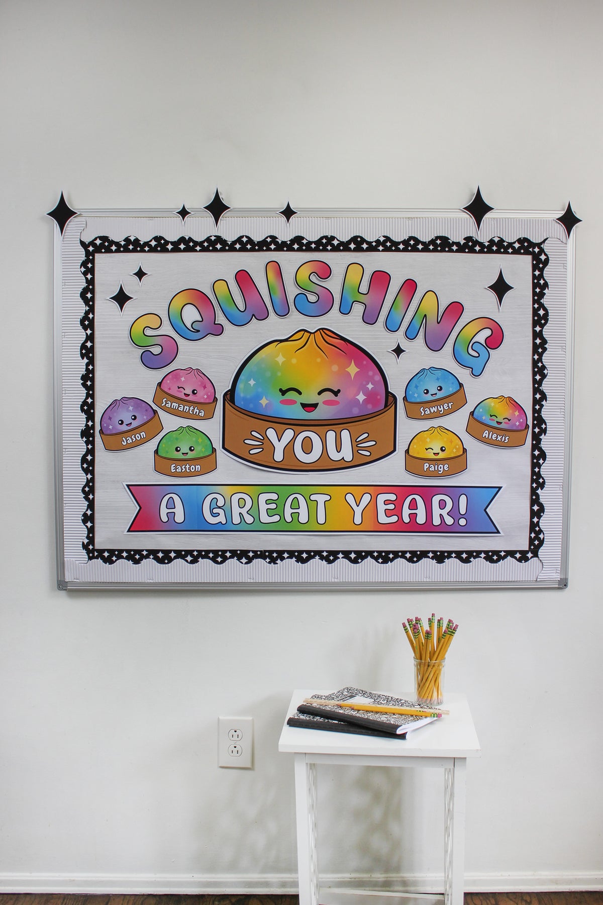 Glitter Dumpling Squishy Bulletin Board