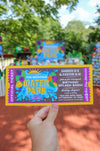 Water Park Party Invitation