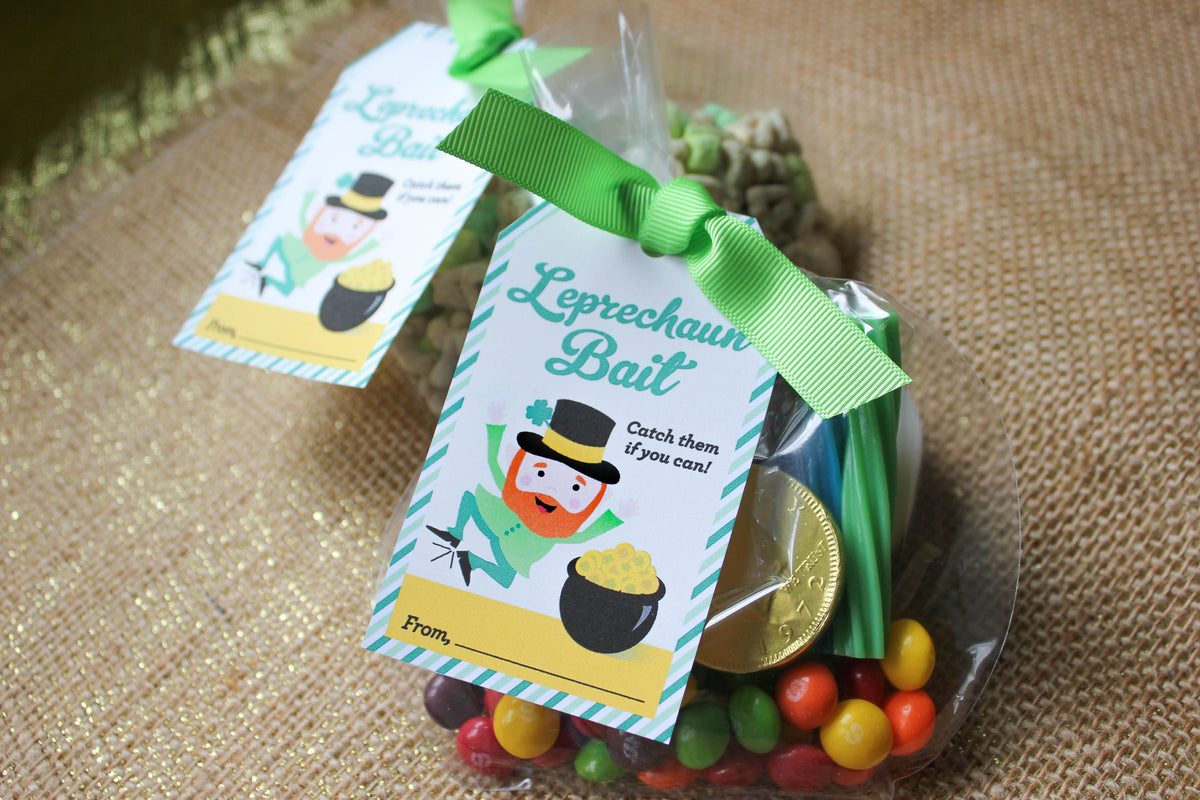 “Leprechaun Bait” St. Patrick's Day Treat Tag