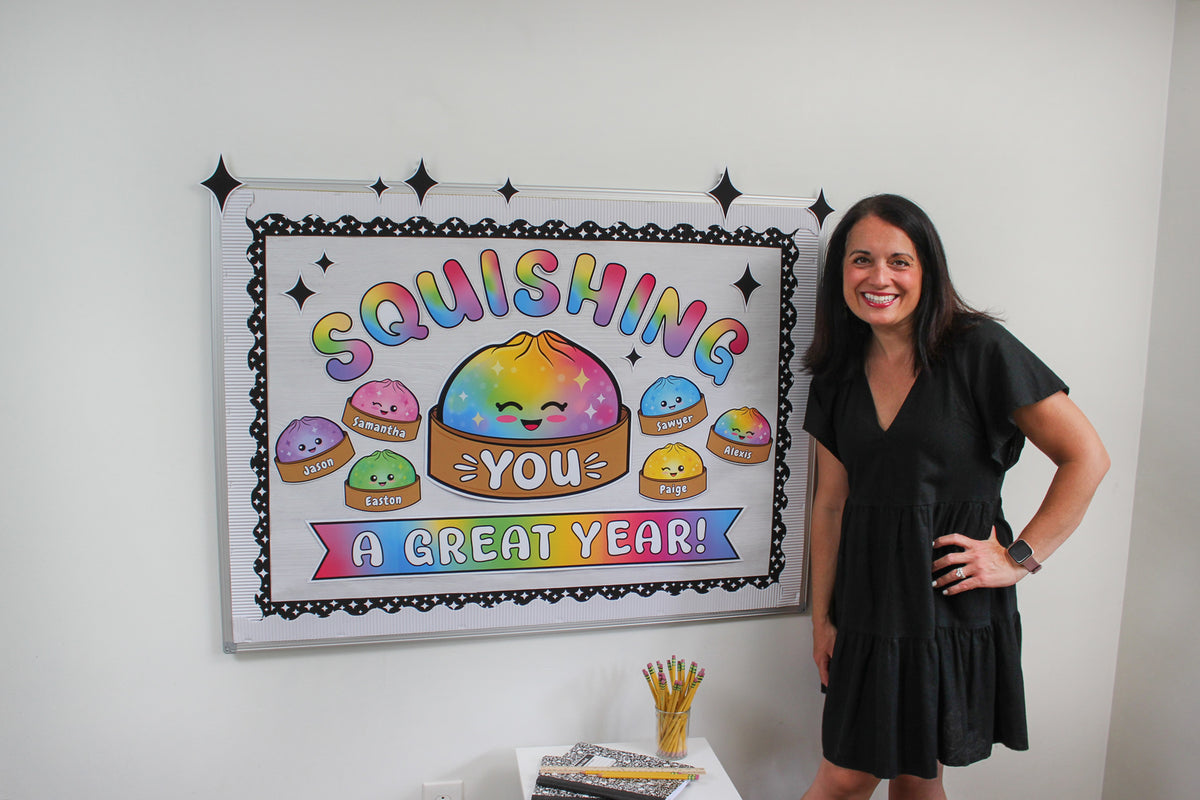 Glitter Dumpling Squishy Bulletin Board