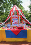 Carnival Birthday Party Welcome Sign