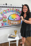 Glitter Dumpling Squishy Bulletin Board