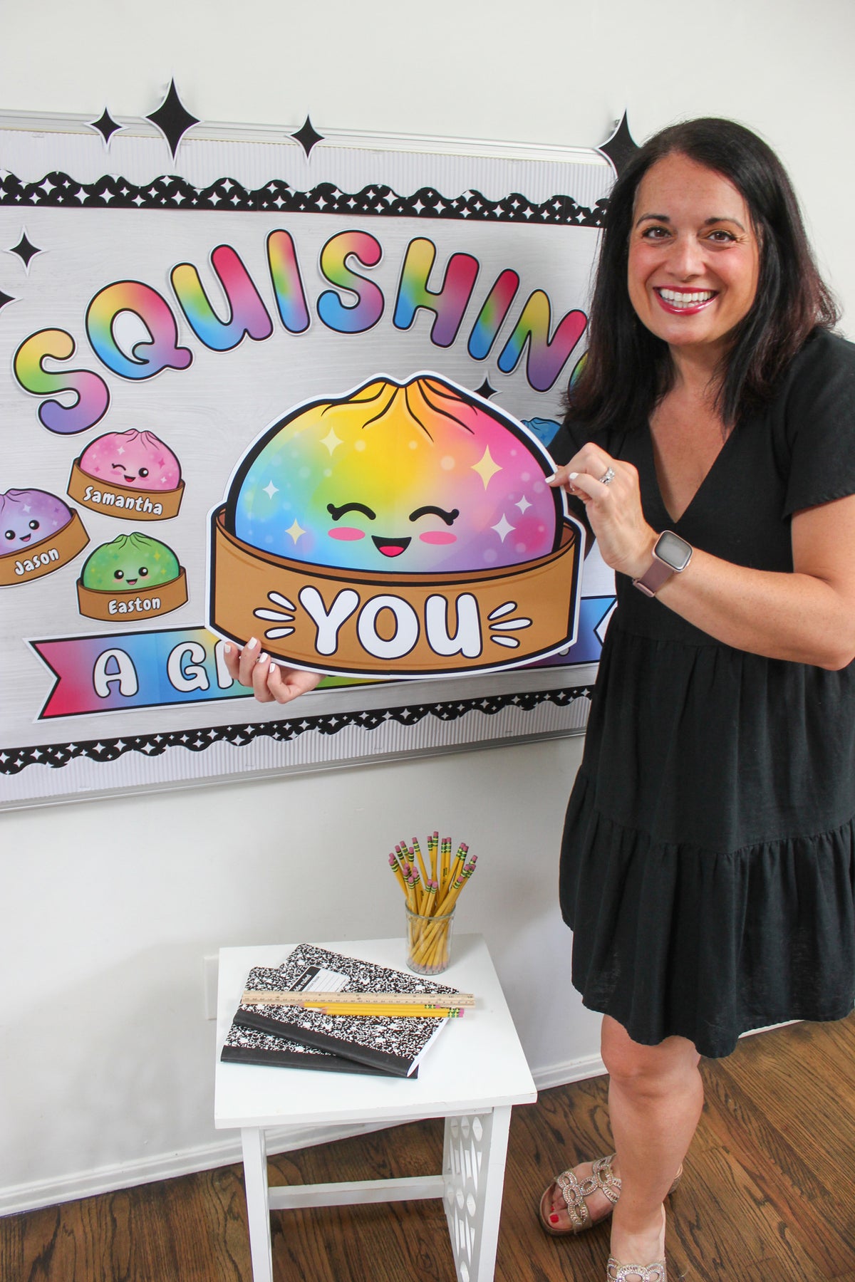 Glitter Dumpling Squishy Bulletin Board
