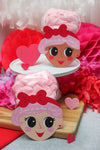 “Love is in the Hair” Cotton Candy Kids Valentine