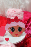 “Love is in the Hair” Cotton Candy Kids Valentine