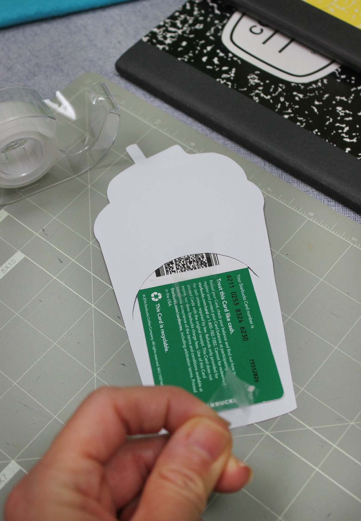 Back to School Coffee Gift Card Holders